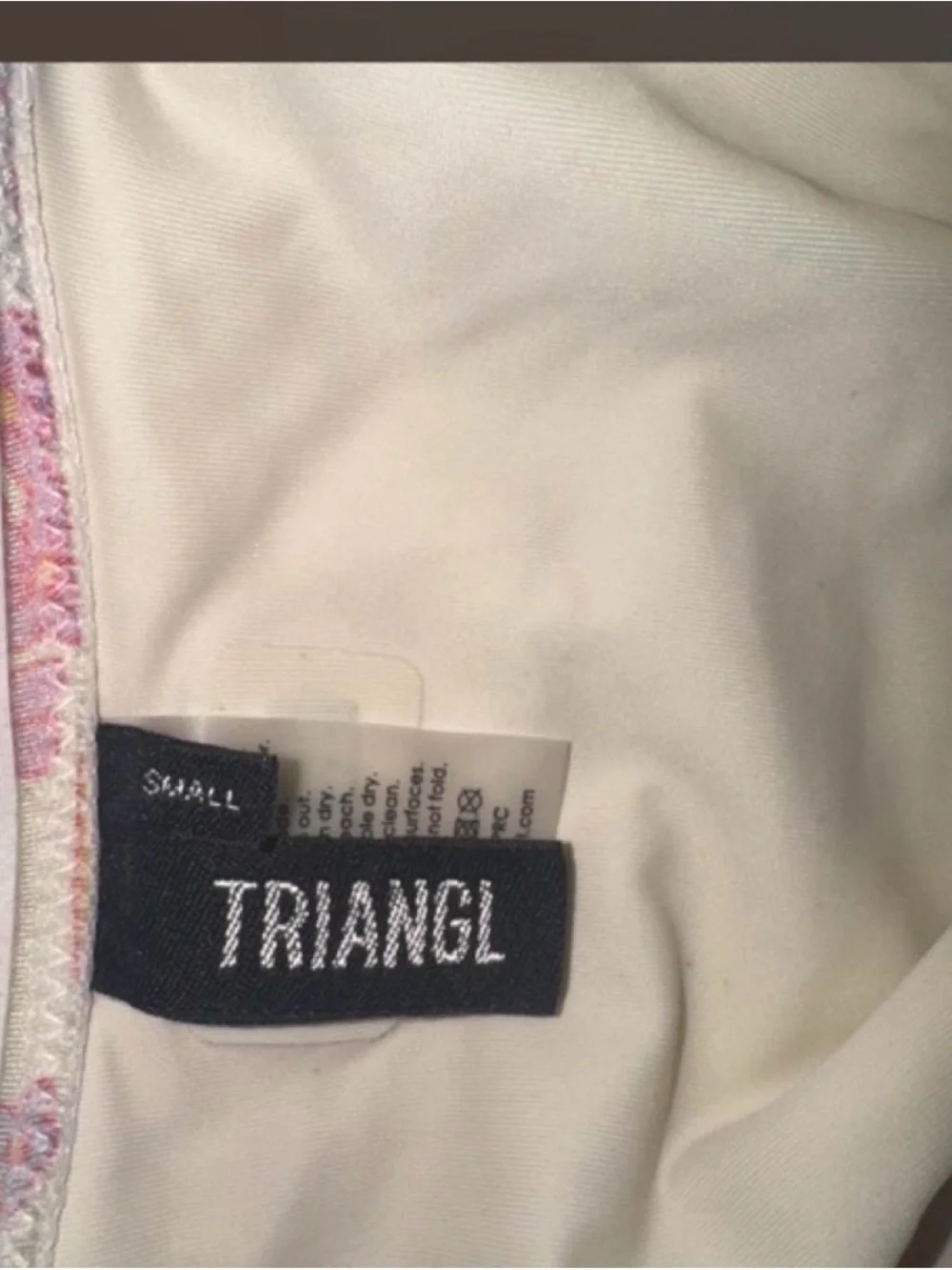 triangl swimwear Pastel Floral Bralette & Bikini Bottoms in Yellow and Lilac